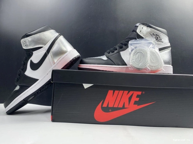 TOE CD0461-001 SILVER AIR JORDAN HIGH OG 1 WMNS 0728